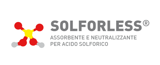 SOLFORLESS - Assorbente e neutralizzante per acido solforico