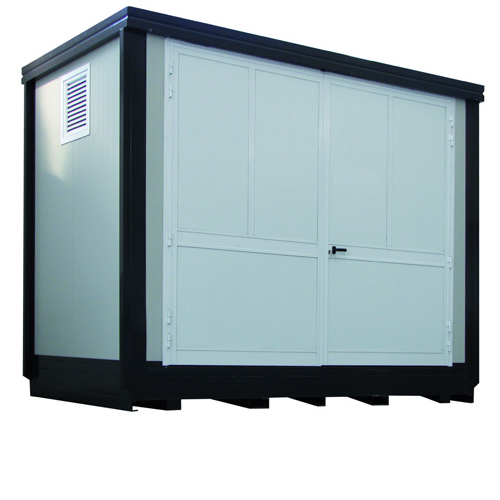 SECURITY STORAGE CONTAINER FOR OUTDOOR USAGE 'OPEN SPACE' INSULATED