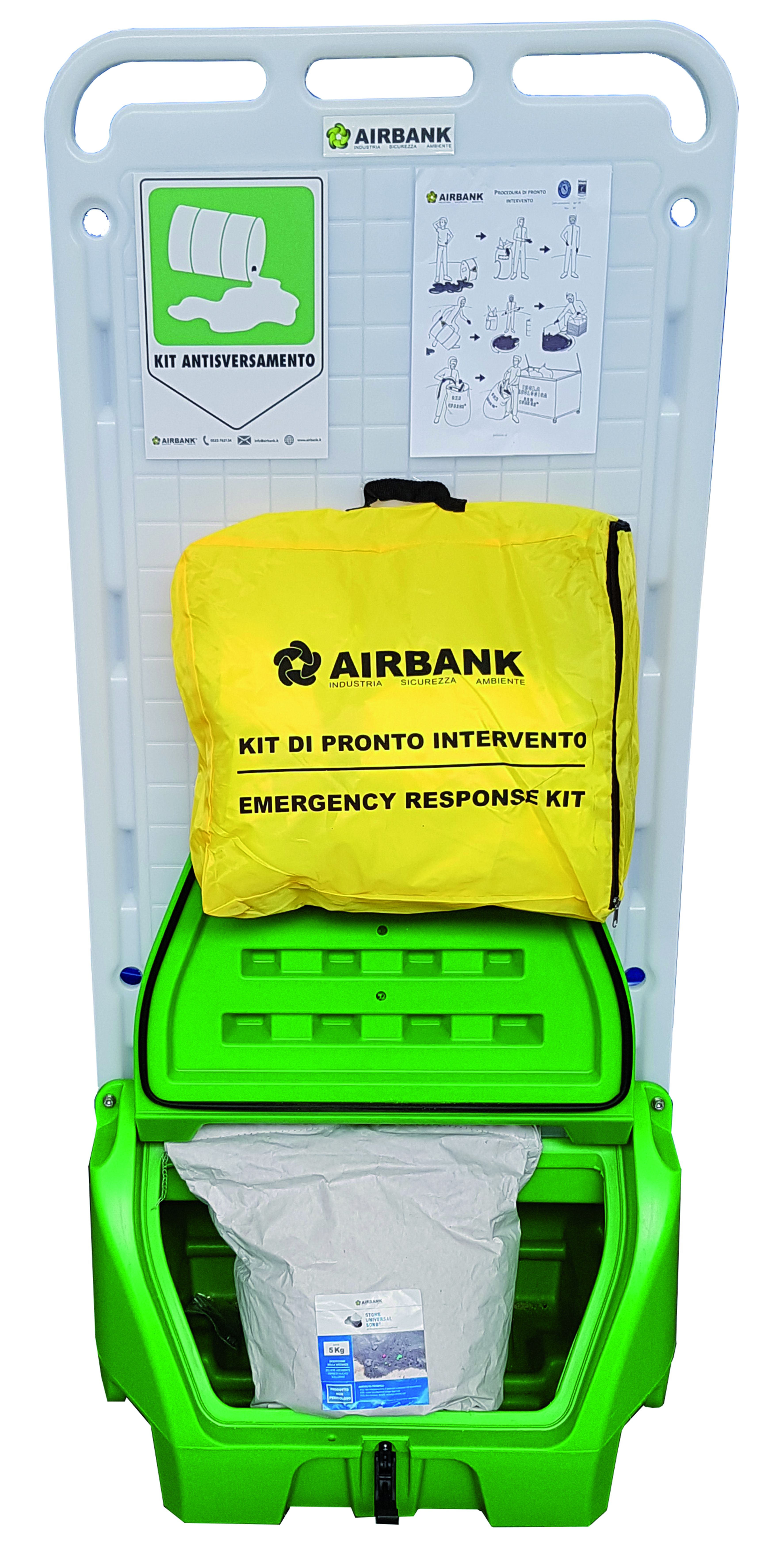 KIT STAZIONE MOBILE CON BORSA CHEM