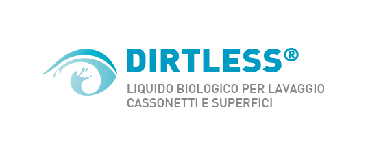 DIRTLESS - Liquido biologico per lavaggio cassonetti superfici