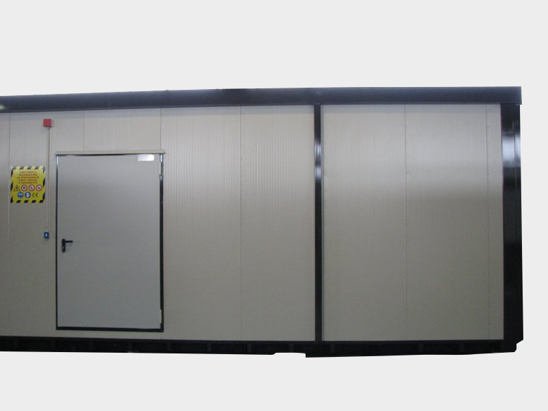 Box coibentato REI/EI 120 climatizzato per stoccaggio Vernici