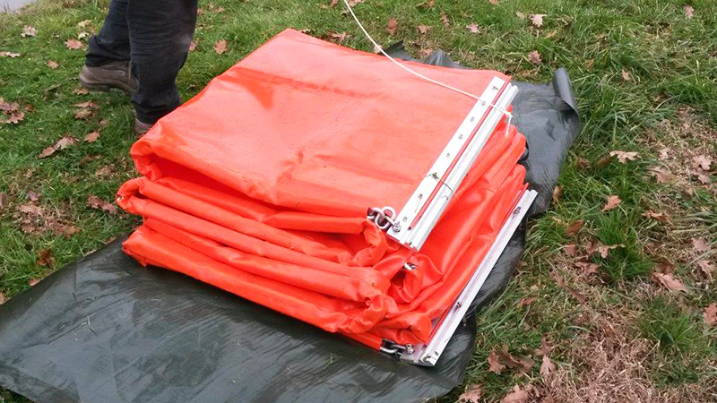 Barriere di contenimento semi rigide ad ingombro ridotto