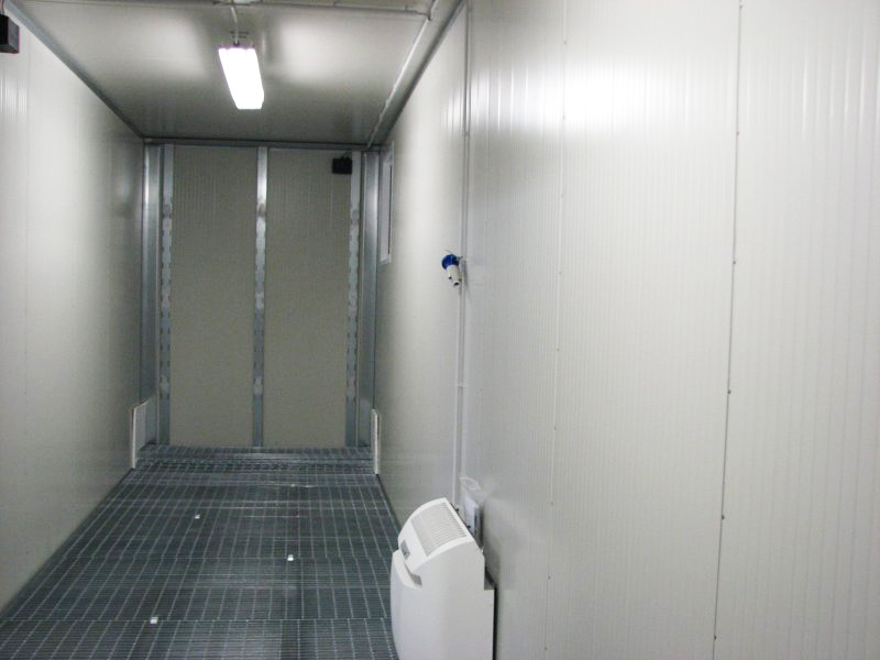 Box coibentato REI/EI 120 climatizzato per stoccaggio Vernici