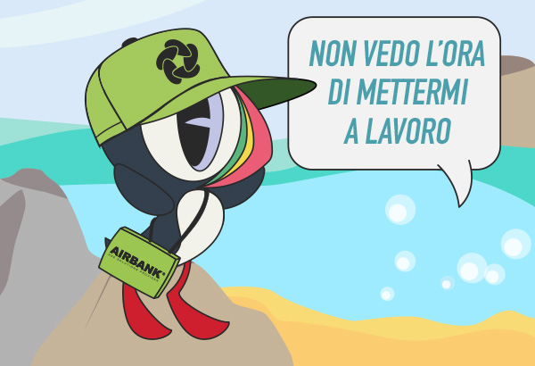 Vera la nuova mascotte Airbnk