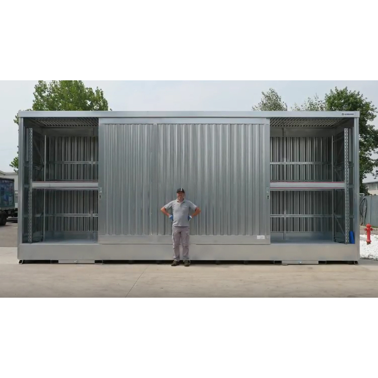 Containers for storing hazardous substances and pollutants