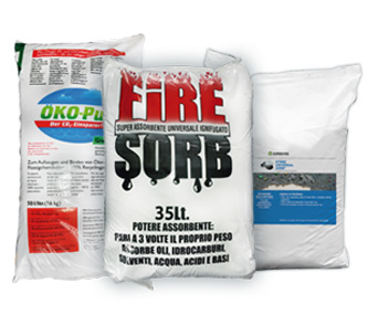 ABSORBENT POWDER FOR OILS AND SOLVENTS