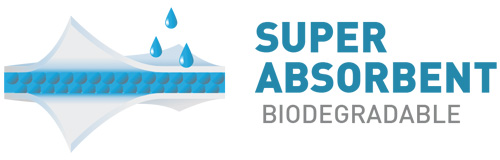 BIODEGRADABLE SUPER-ABSORBENT 